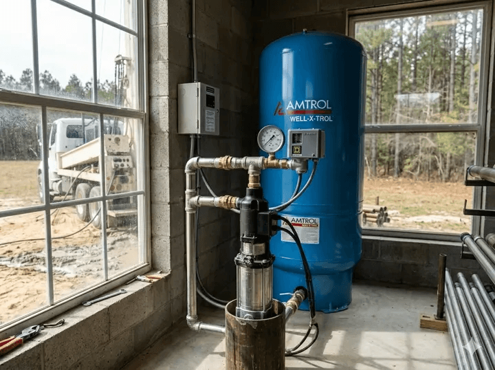 Pressure tank service and repair for well water systems in Eastman, Georgia